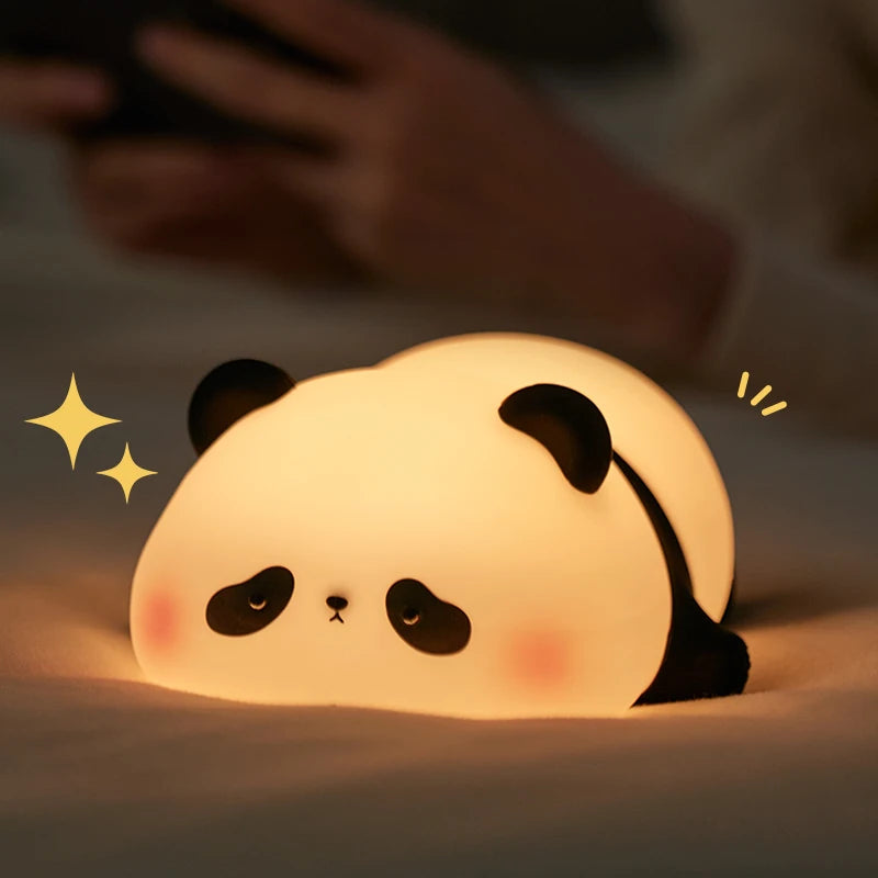 Lampka nocka Lessdot panda LED