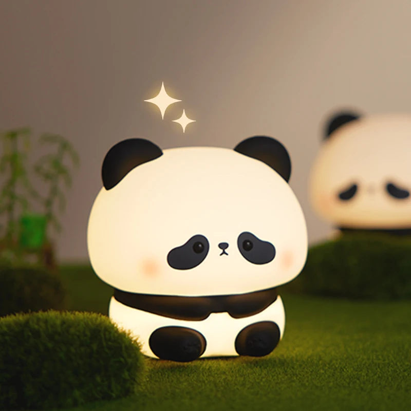 Lampka nocka Lessdot panda LED